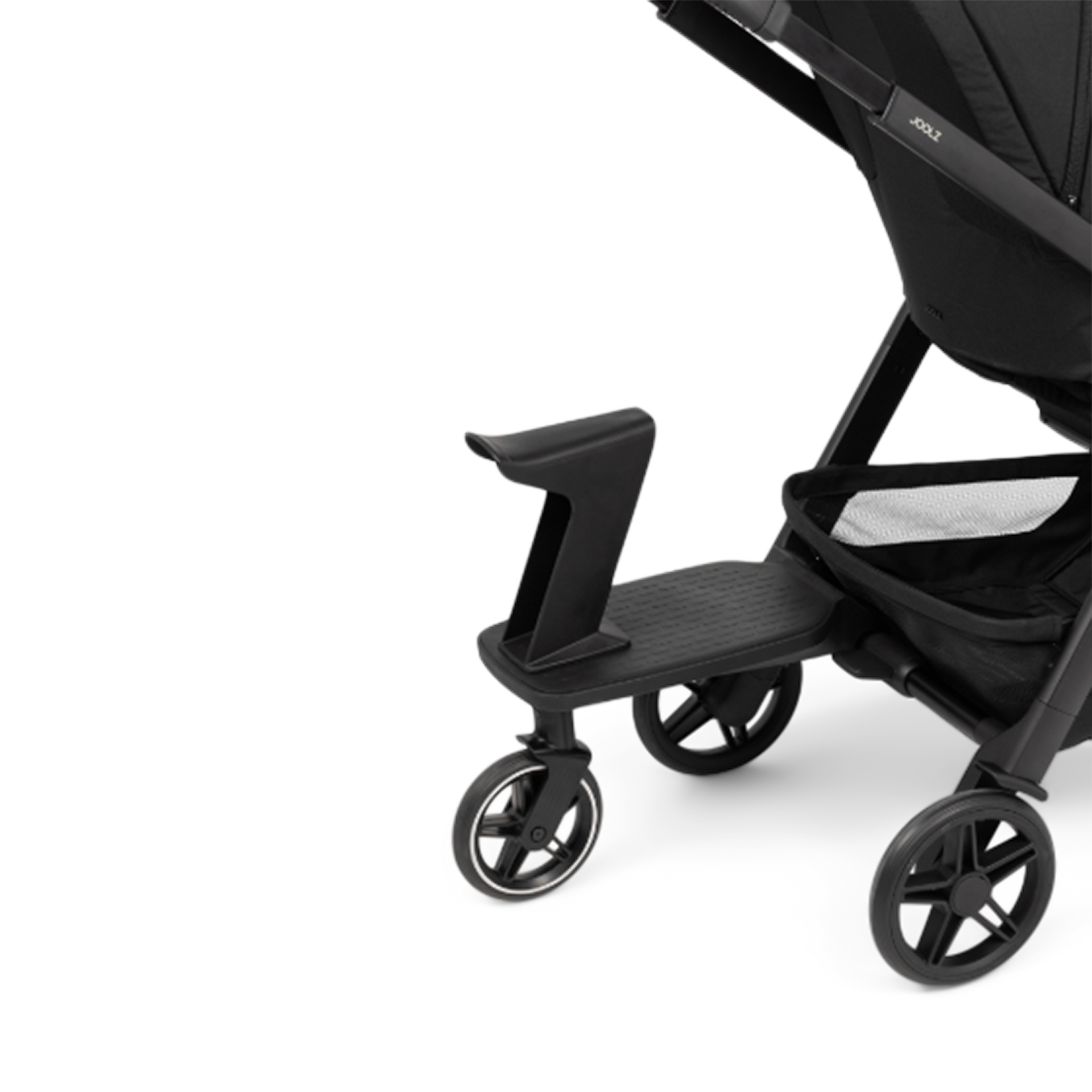 Joolz Hub2 footboard with seat.