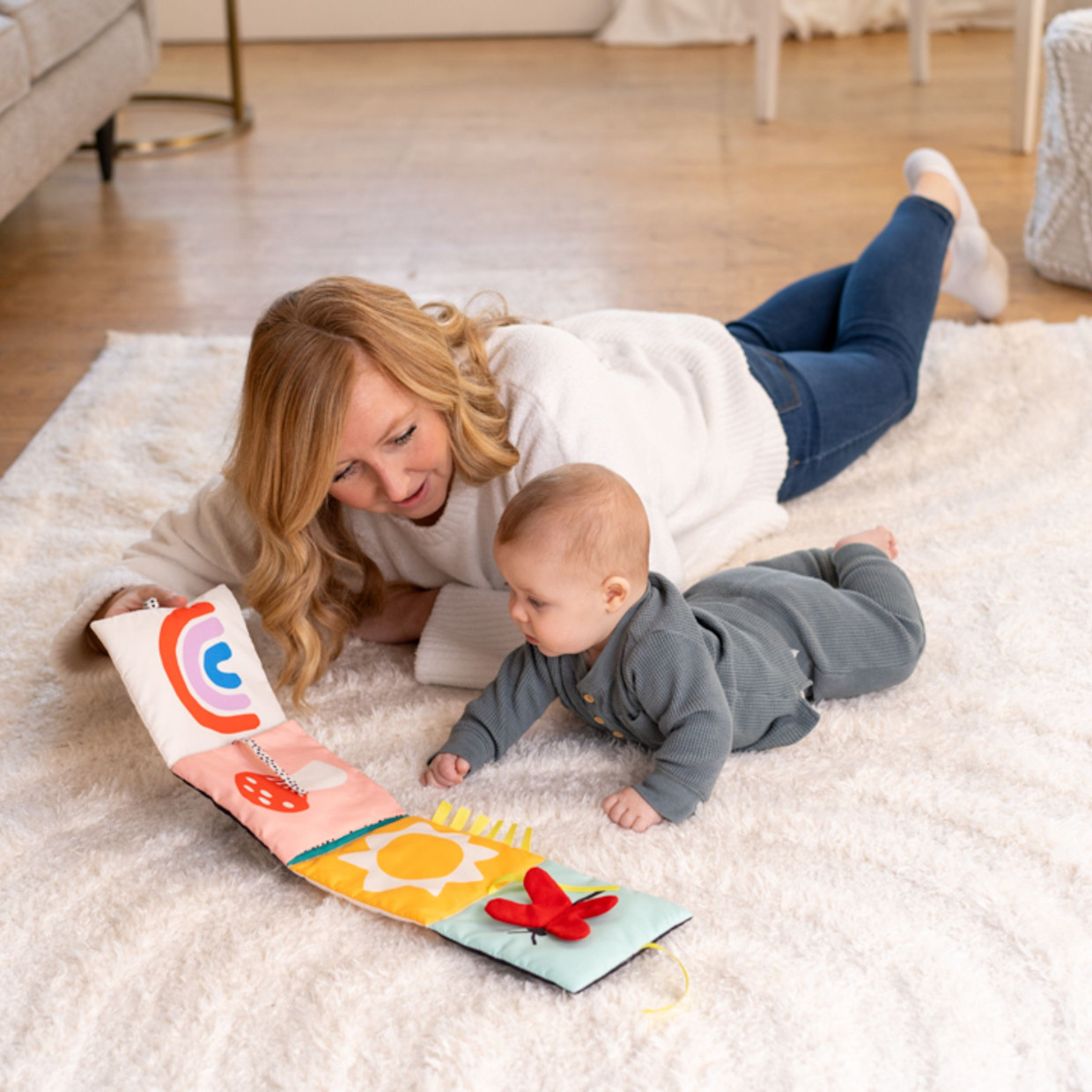 Manhattan Toy Wimmer Seek & Peek Book.