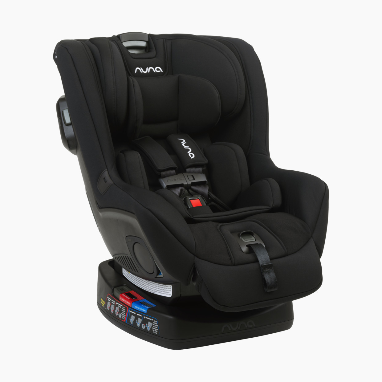 Nuna RAVA Convertible Car Seat - Caviar (2019).