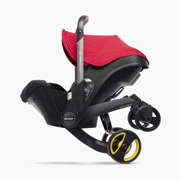 Doona Infant Car Seat & Stroller - Flame Red.