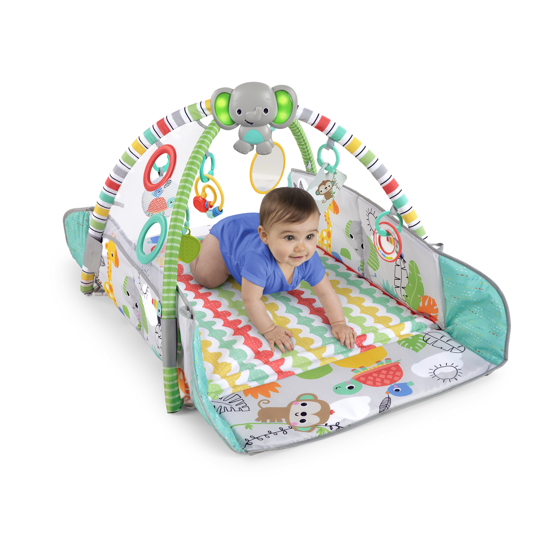Bright Starts 5-in-1 Your Way Ball Play Baby Activity Play Gym & Ball Pit.