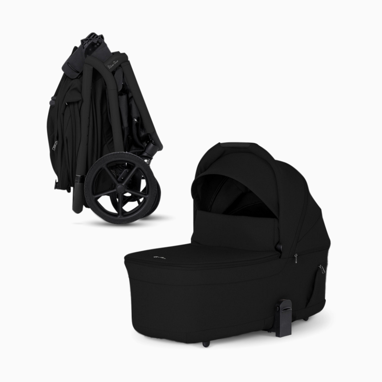 Silver Cross Breez Compact Bassinet - Onyx.