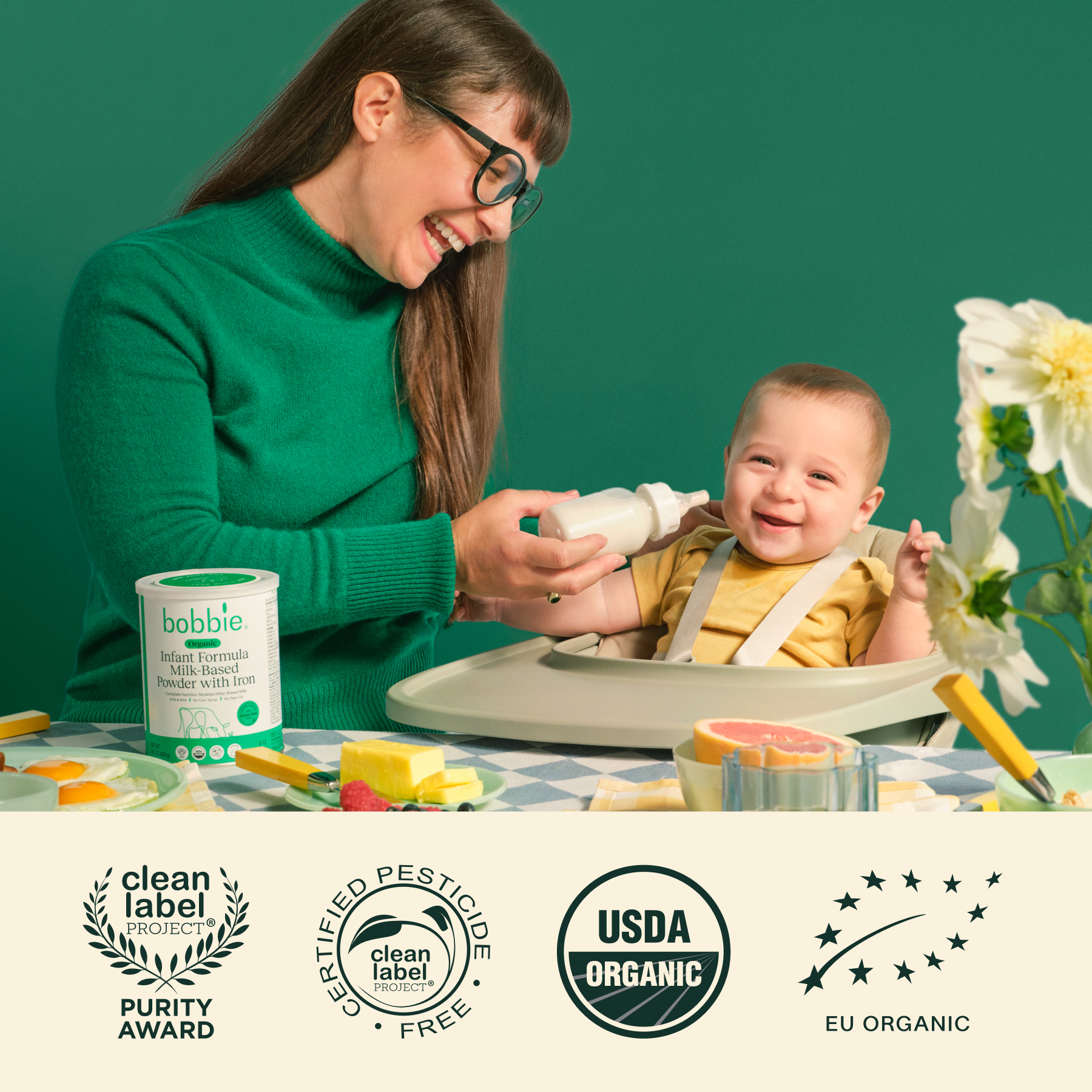 Bobbie Organic Original Infant Formula.
