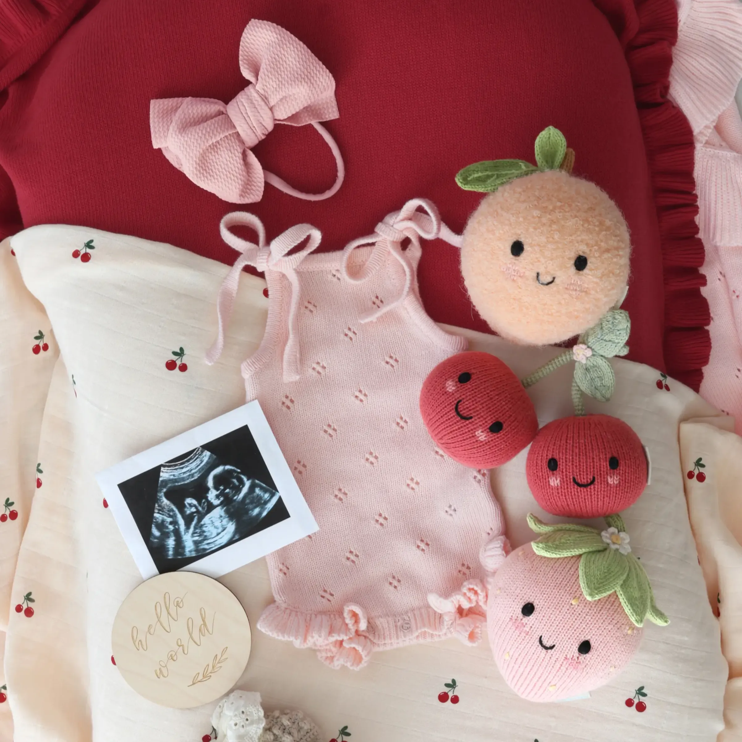 cuddle+kind Baby Fruit - Peach.