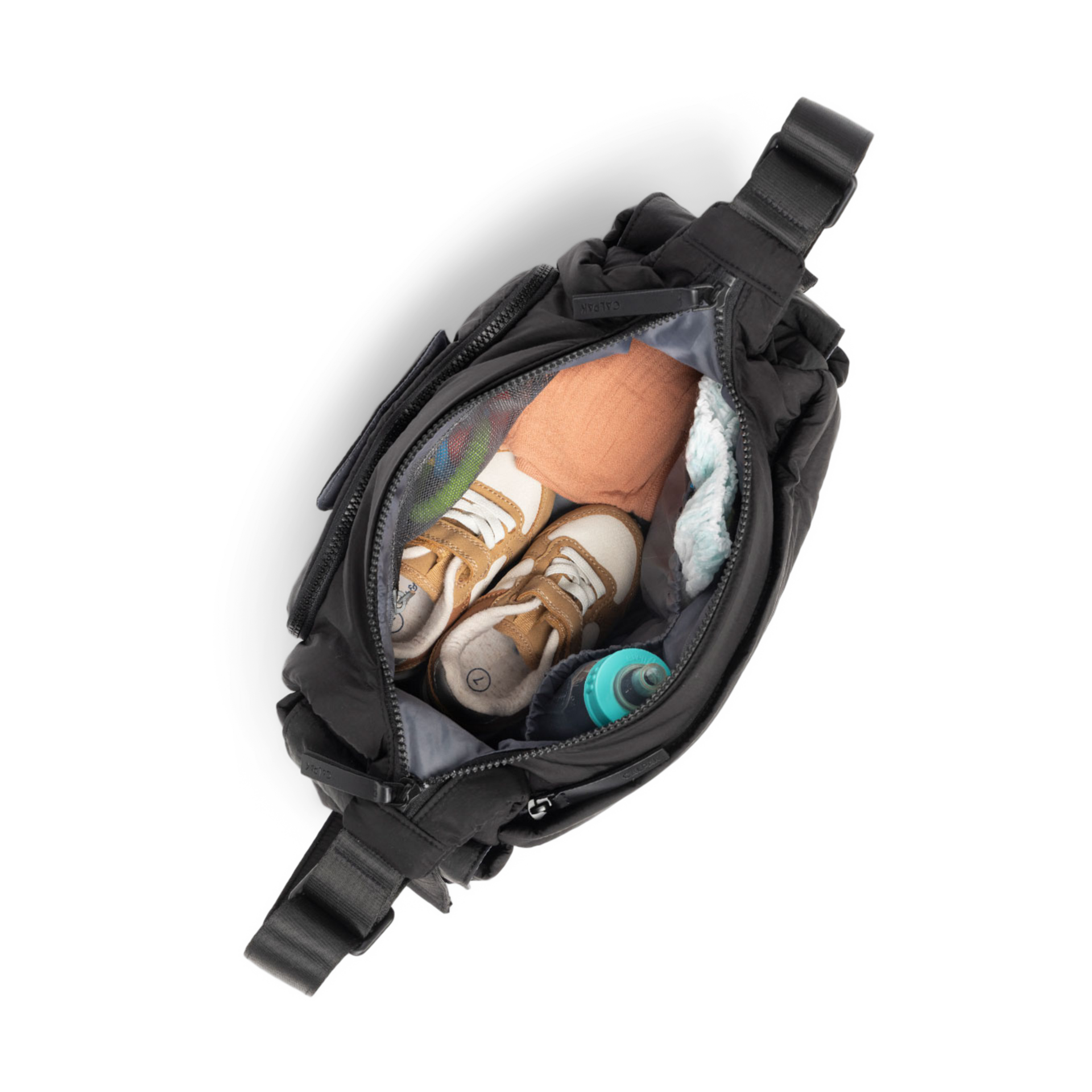 CALPAK Crossbody Diaper Bag - Black.