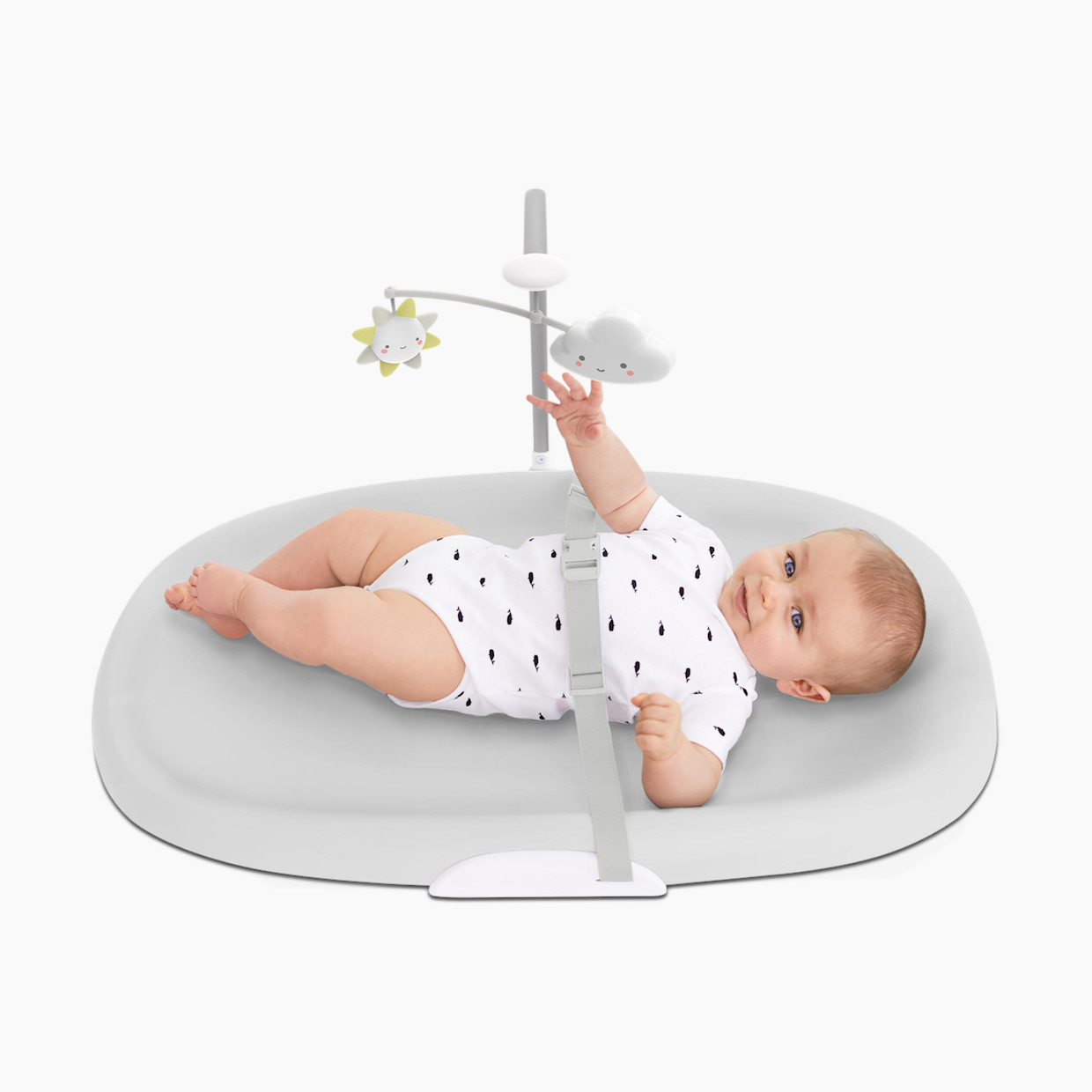 Skip Hop Nursery Style Wipe-Clean Changing Pad - Grey, 16" Width.