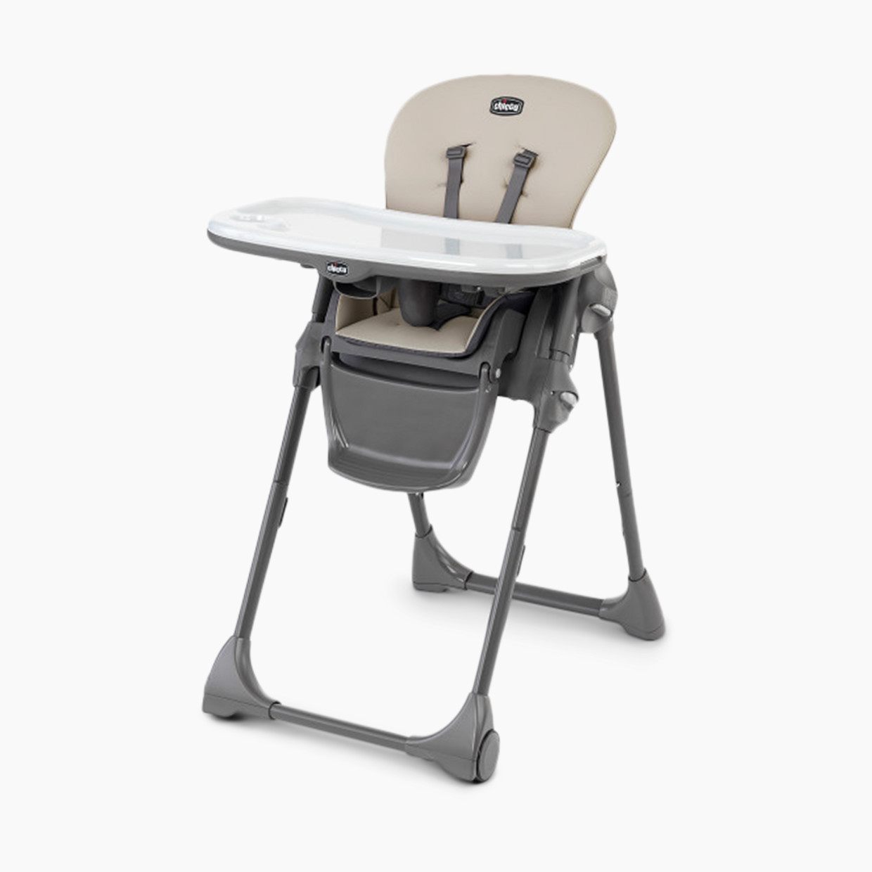 Chicco Polly Folding Highchair - Taupe.