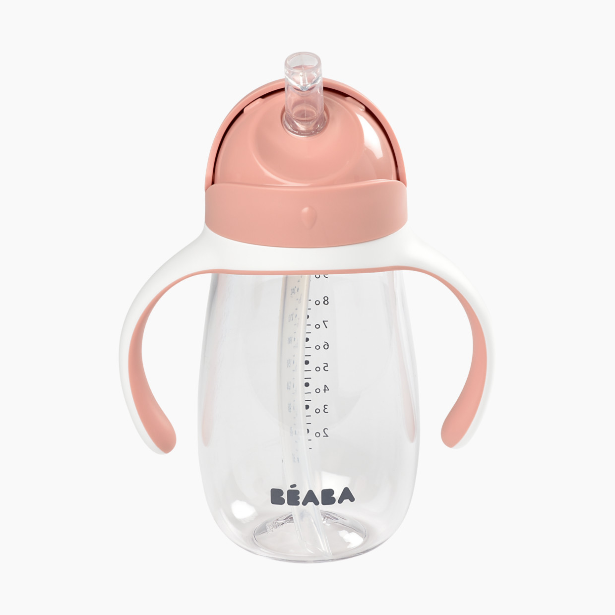 Beaba Straw Sippy Cup - Rose.