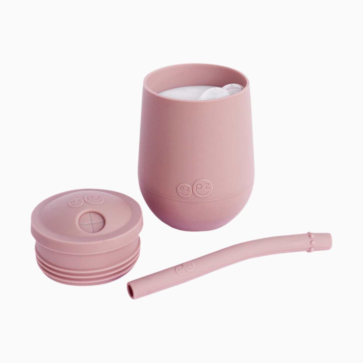 ezpz Mini Cup + Straw - Blush.