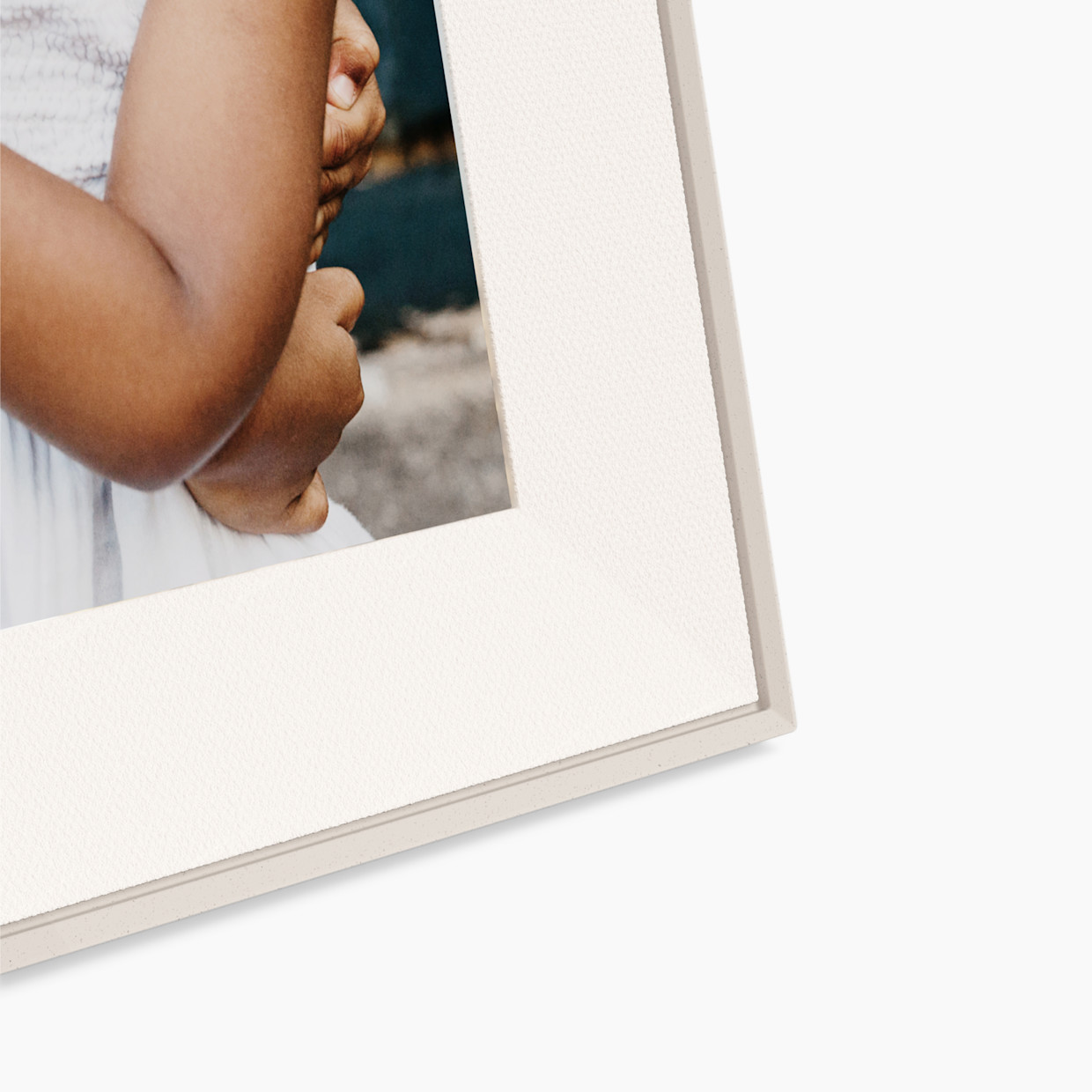 Aura Frames Aspen Mat 12" WiFi Digital Picture Frame - Clay.