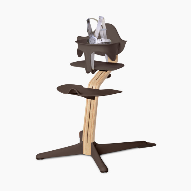 Nomi Nomi High Chair - Coffee/White Oak.