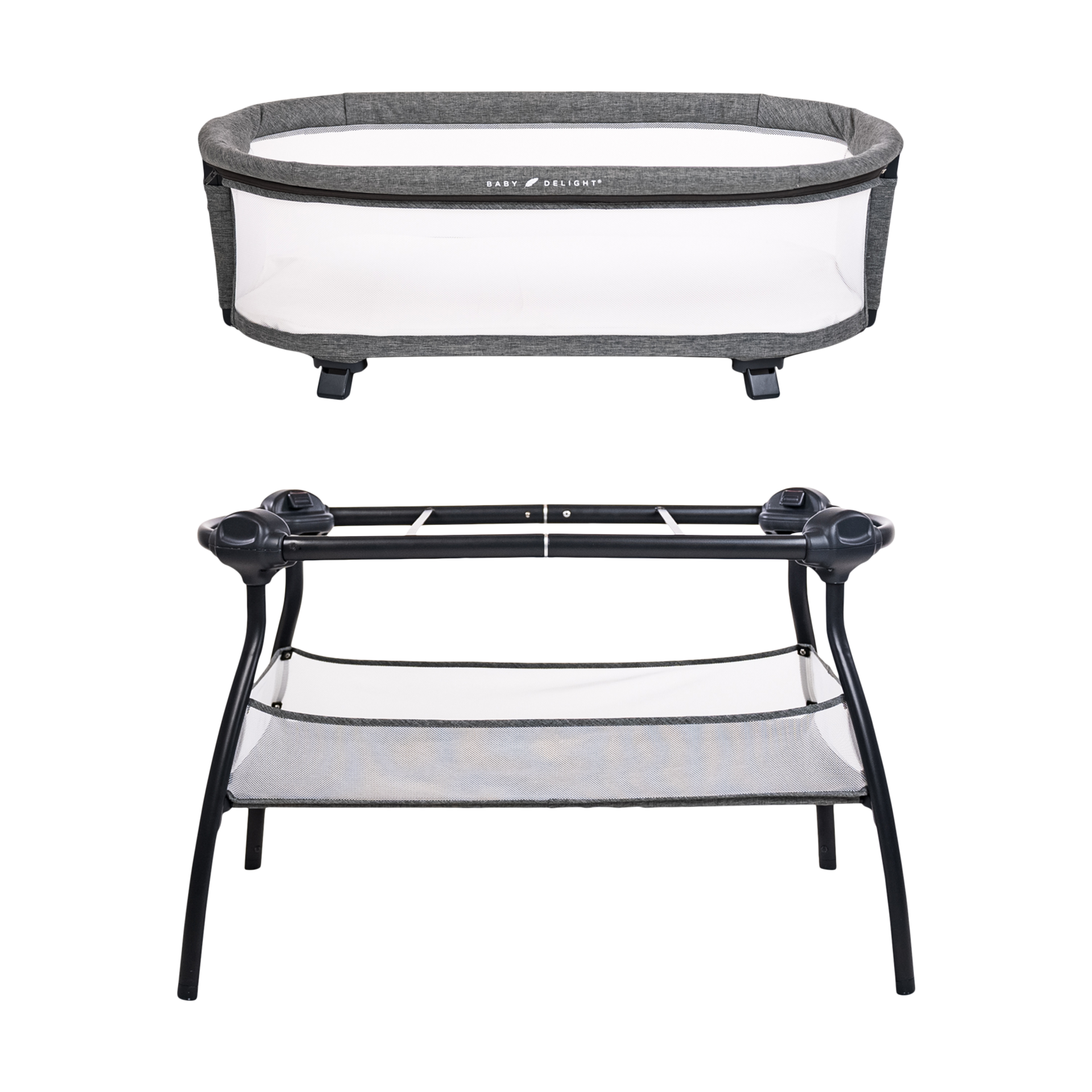 Baby Delight Beside Me Nova Bassinet with Stand.