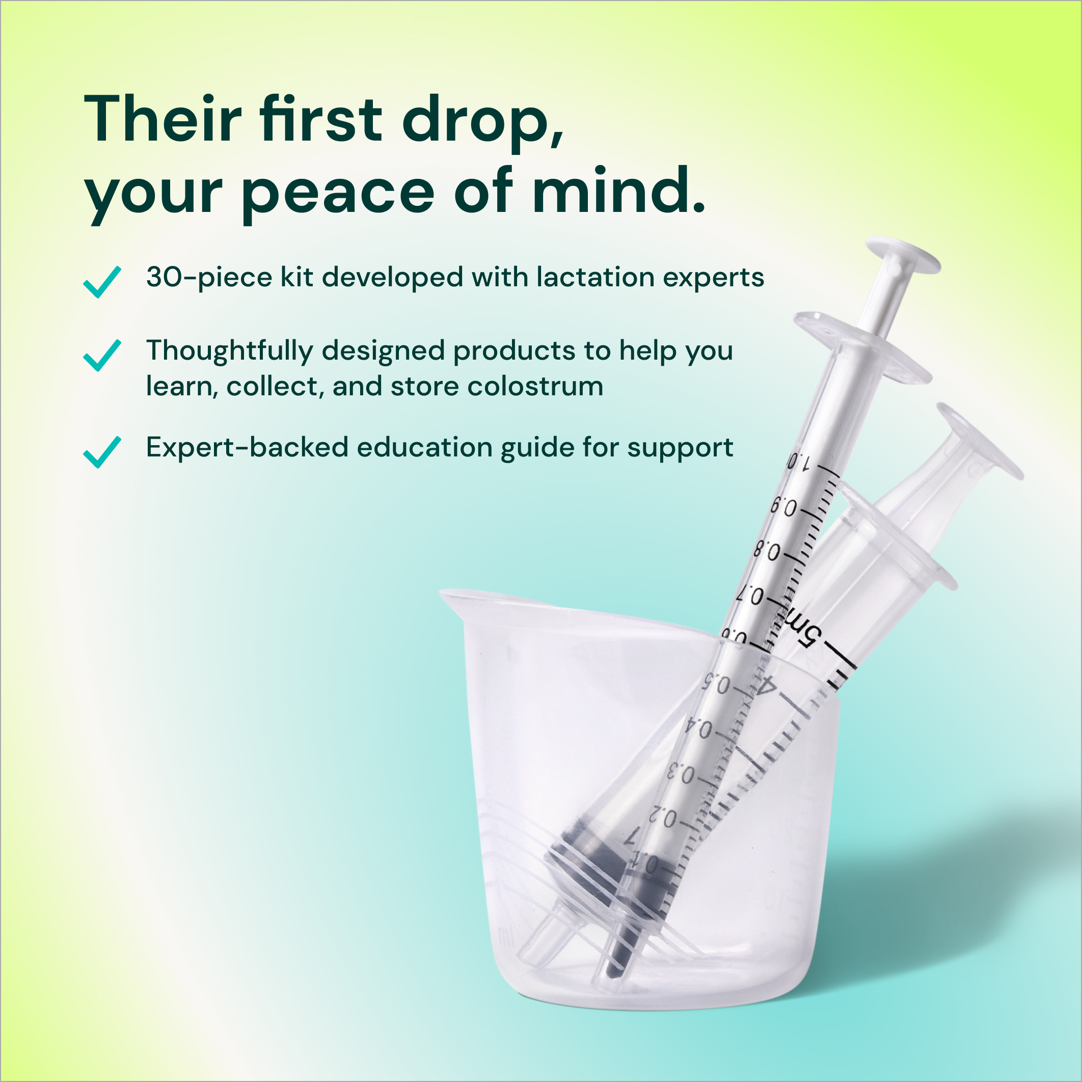 Willow Colostrum Collection Kit.