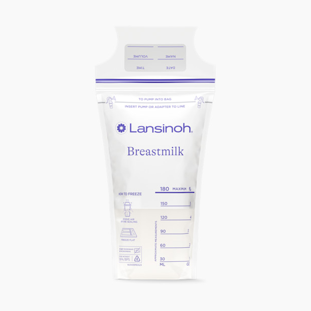 Lansinoh Milk Storage Bags.