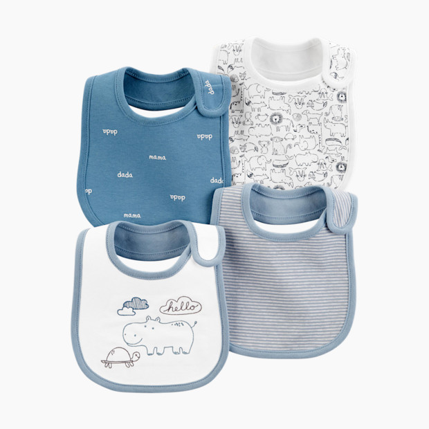 Carter's Bib (4 Pack) - Blue.