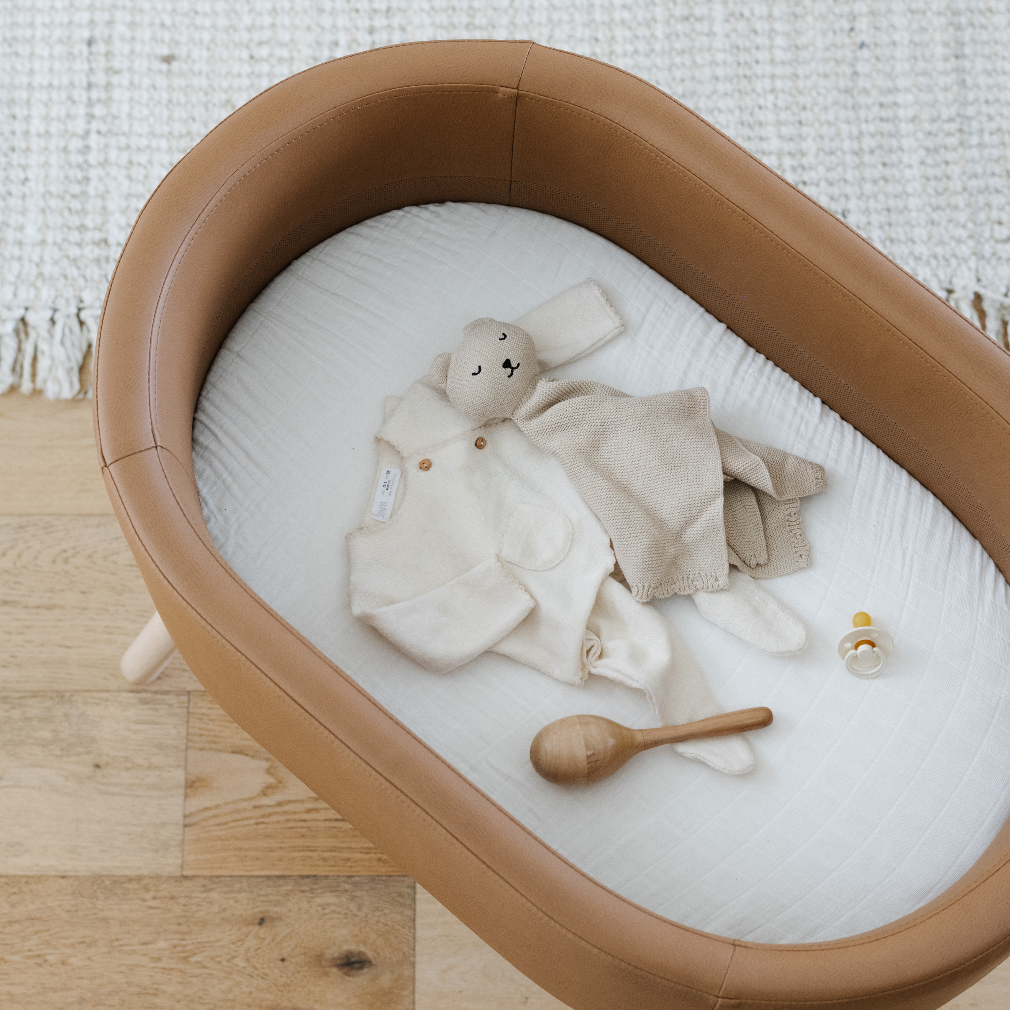 babyletto babyletto x GATHRE Capsule Bassinet.