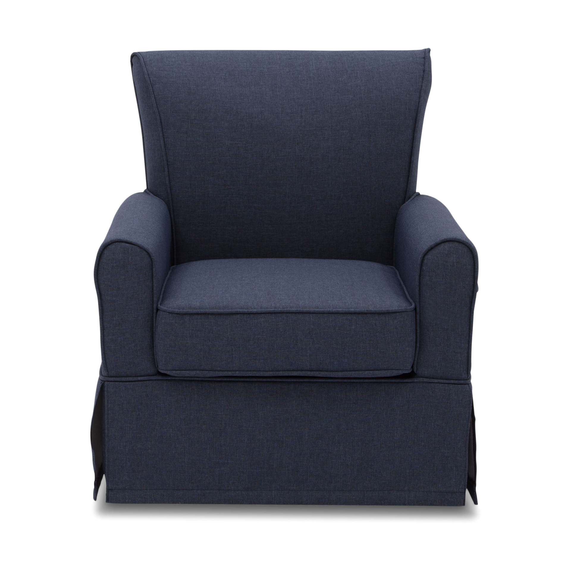 Delta Children Epic Nursery Glider Swivel Rocker Chair Sailor Blue