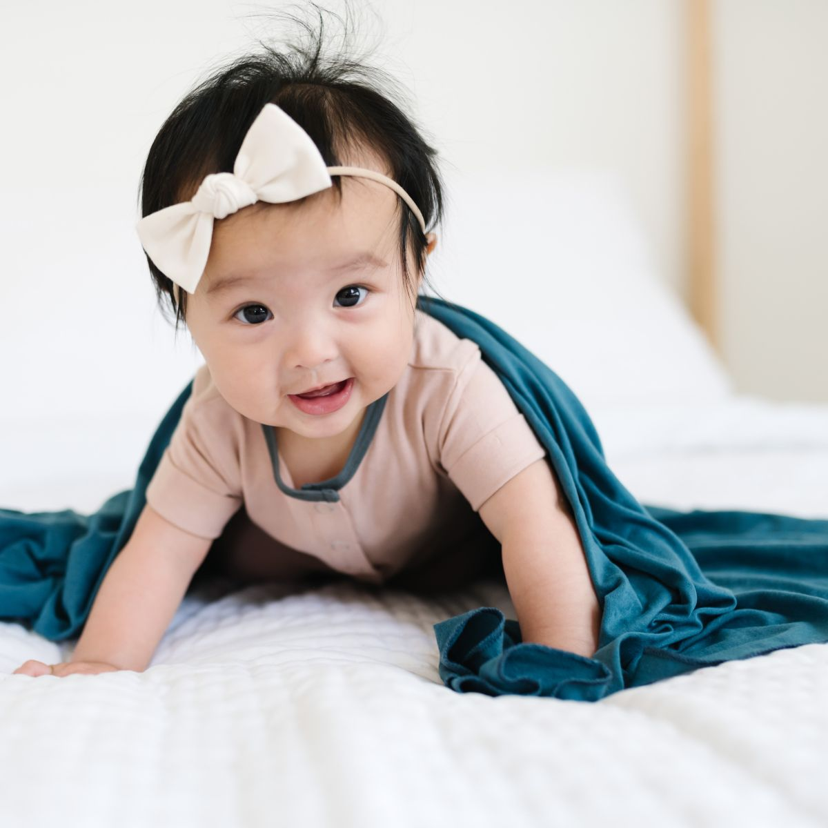 Copper Pearl Swaddle Blanket Steel Babylist Shop