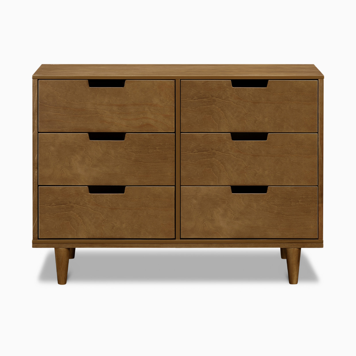 daVinci Marley 6-Drawer Double Dresser - Walnut.
