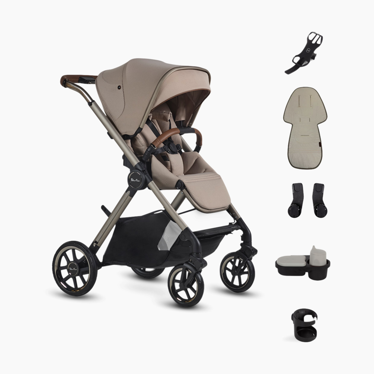 Silver Cross Reef 2 Stroller and Accessory Bundle - Frappe.