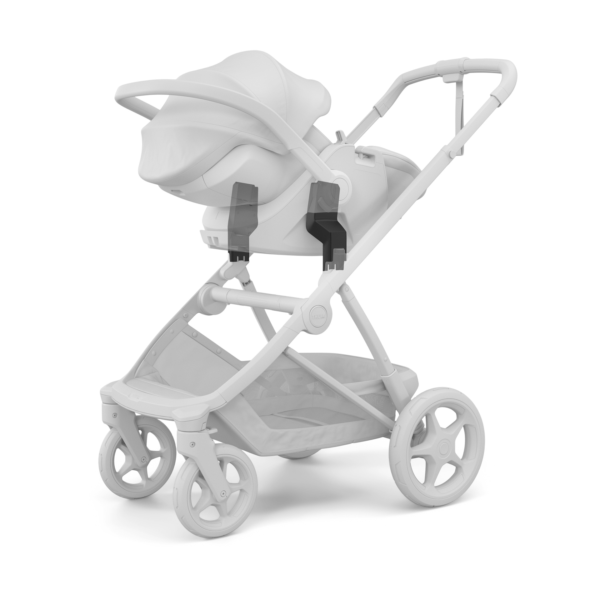 Thule Charm Stroller Car Seat Adapters - Black.