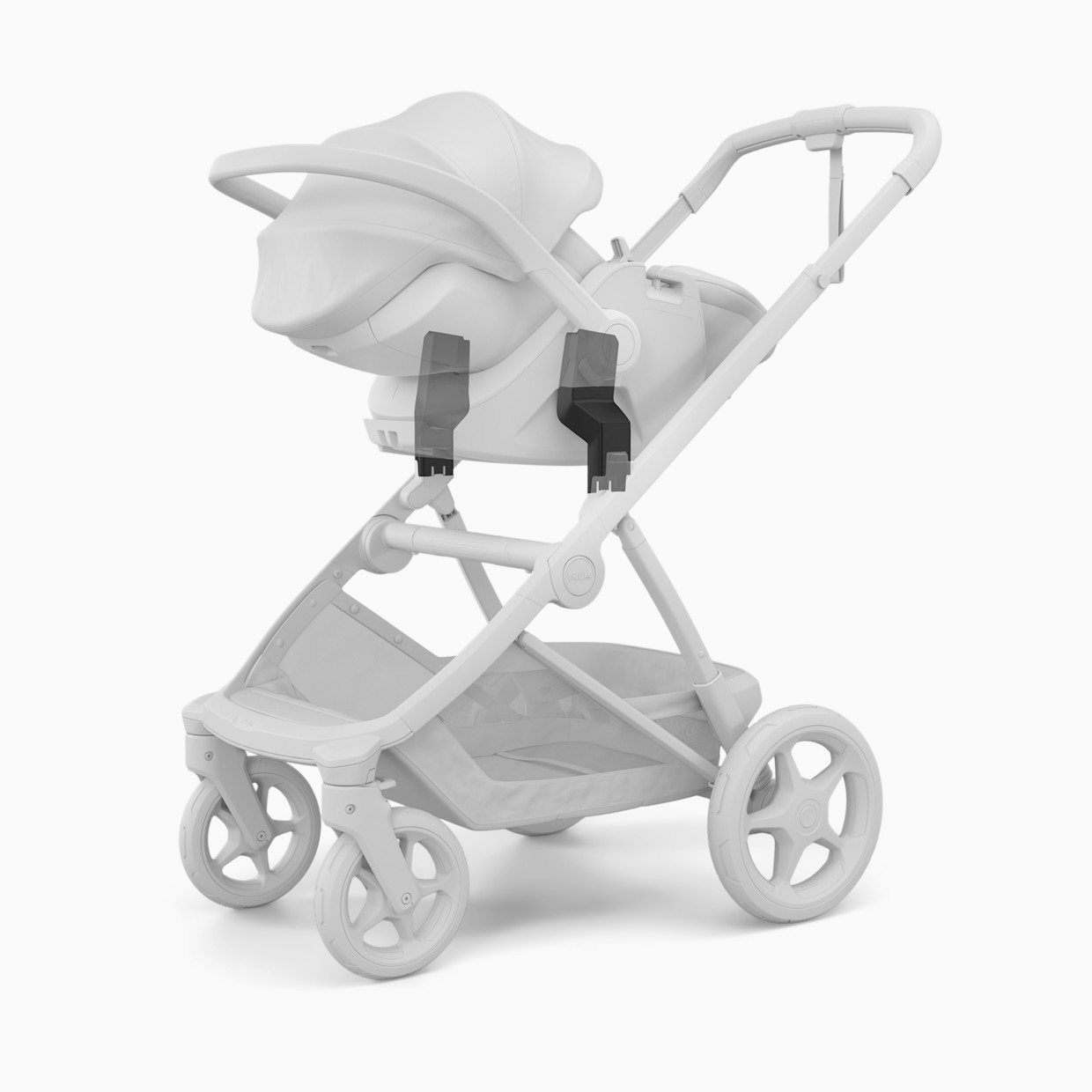 Thule Charm Stroller Car Seat Adapters - Black.