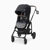 Maxi-Cosi Tayla Max Baby Strollers, Modular with Adjustable Seat, Converts to Lie-Flat Carriage, Parent and World Facing View, Lightweight, Onyx Wonder