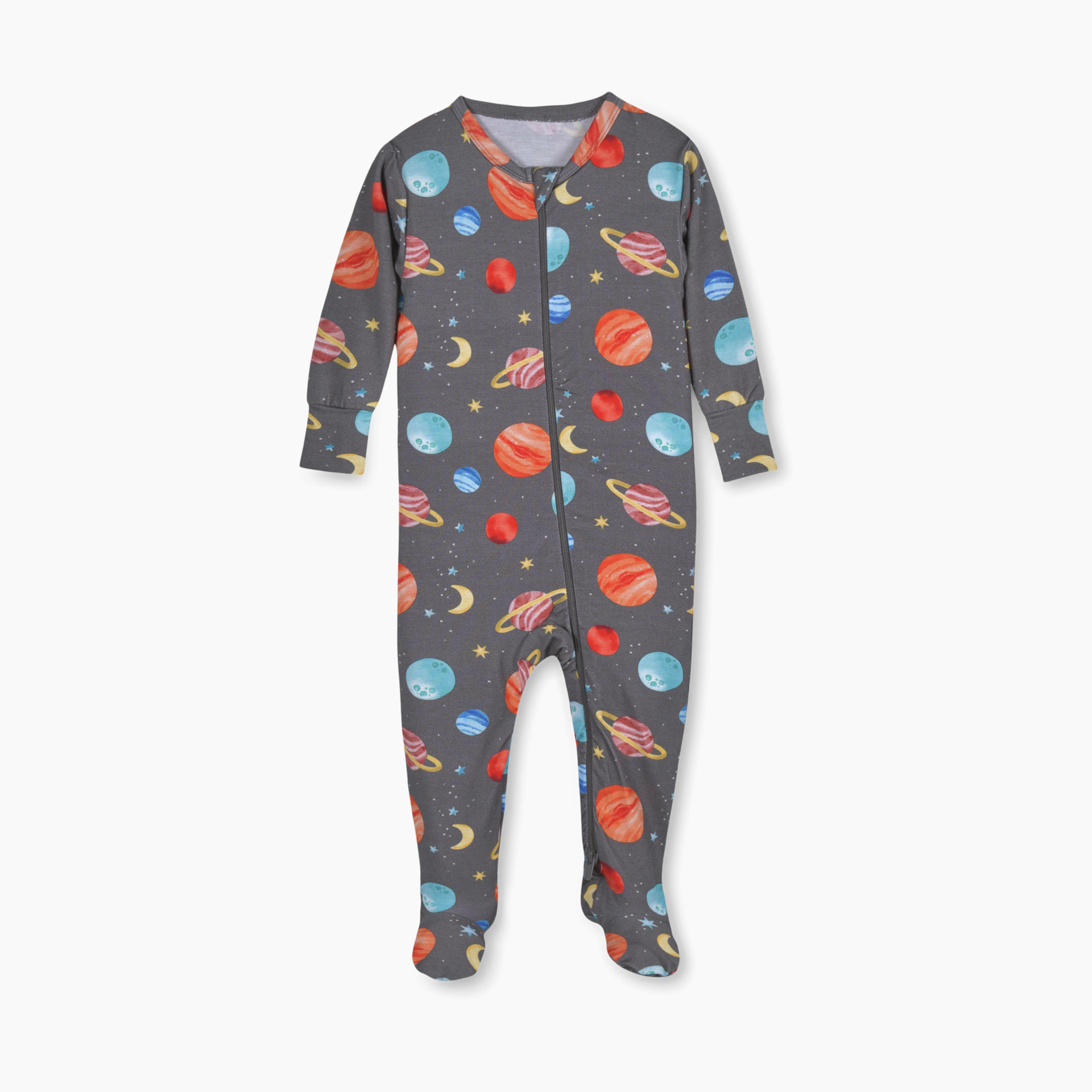 Gerber Baby and Toddler Buttery-Soft Snug Fit Footed Pajamas - Honey - 0-3 Months