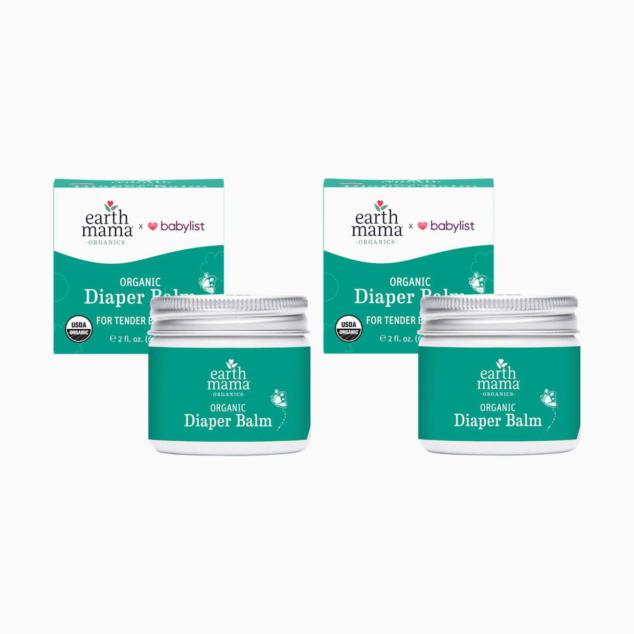 Earth Mama Earth Mama x Babylist Diaper Balm - 2 Oz, 2.