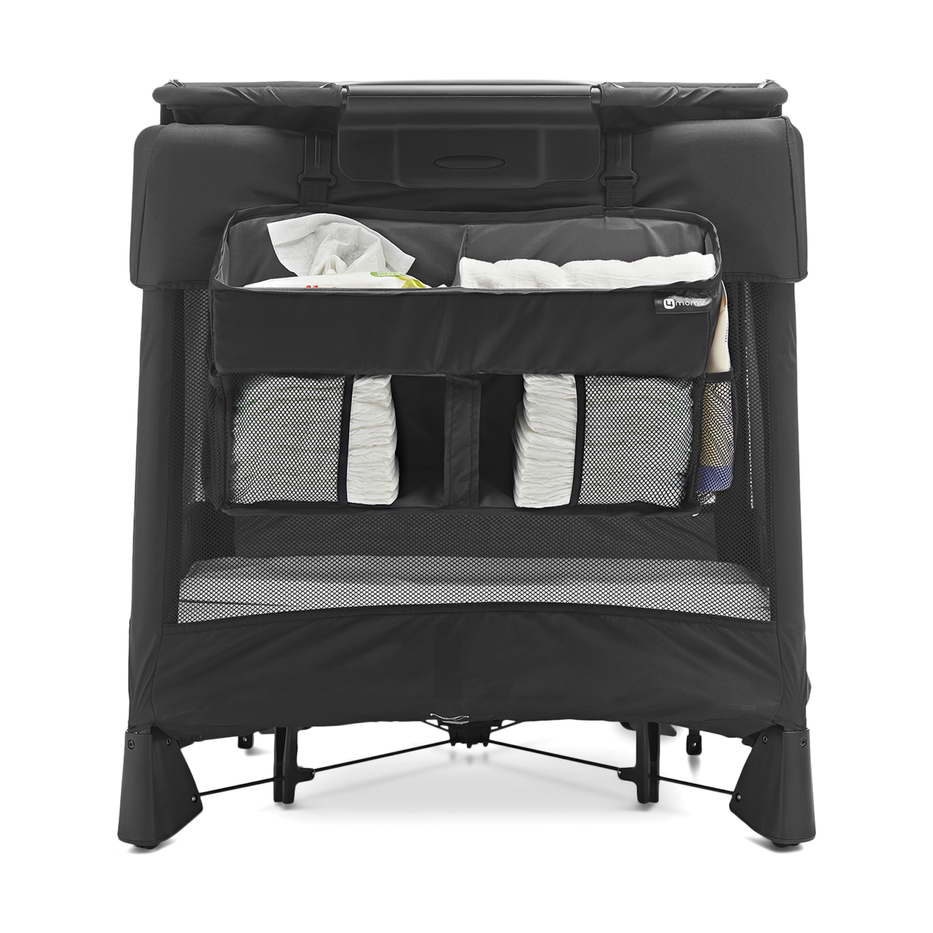 4moms Breeze Playard Diaper Storage Caddy Black Babylist Shop