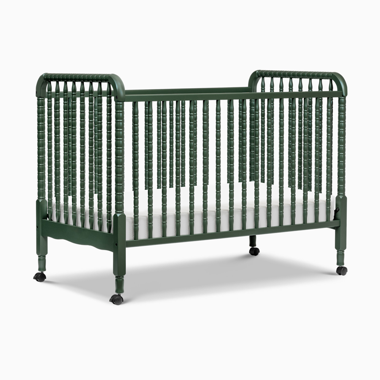 daVinci Jenny Lind 3-in-1 Convertible Crib - Forest Green.