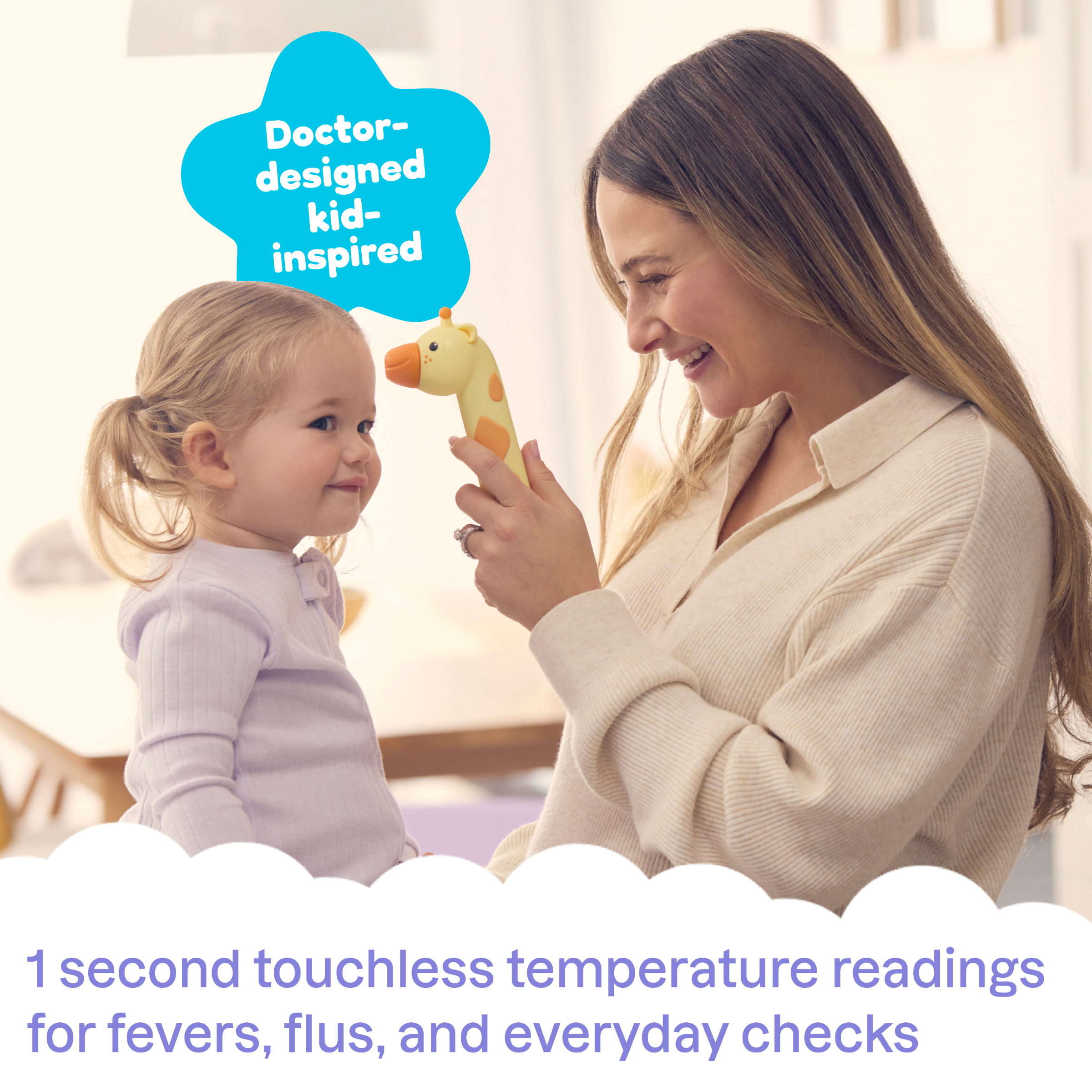 Playhouse MD 3-In-1 Infrared Thermometer - Orange.