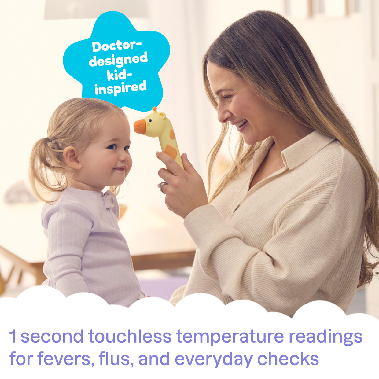 Playhouse MD 3-In-1 Infrared Thermometer - Orange.