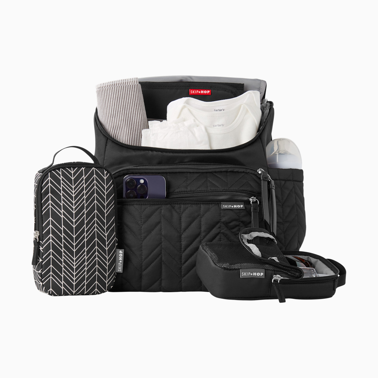 Skip Hop Forma Diaper Backpack - Jet Black.