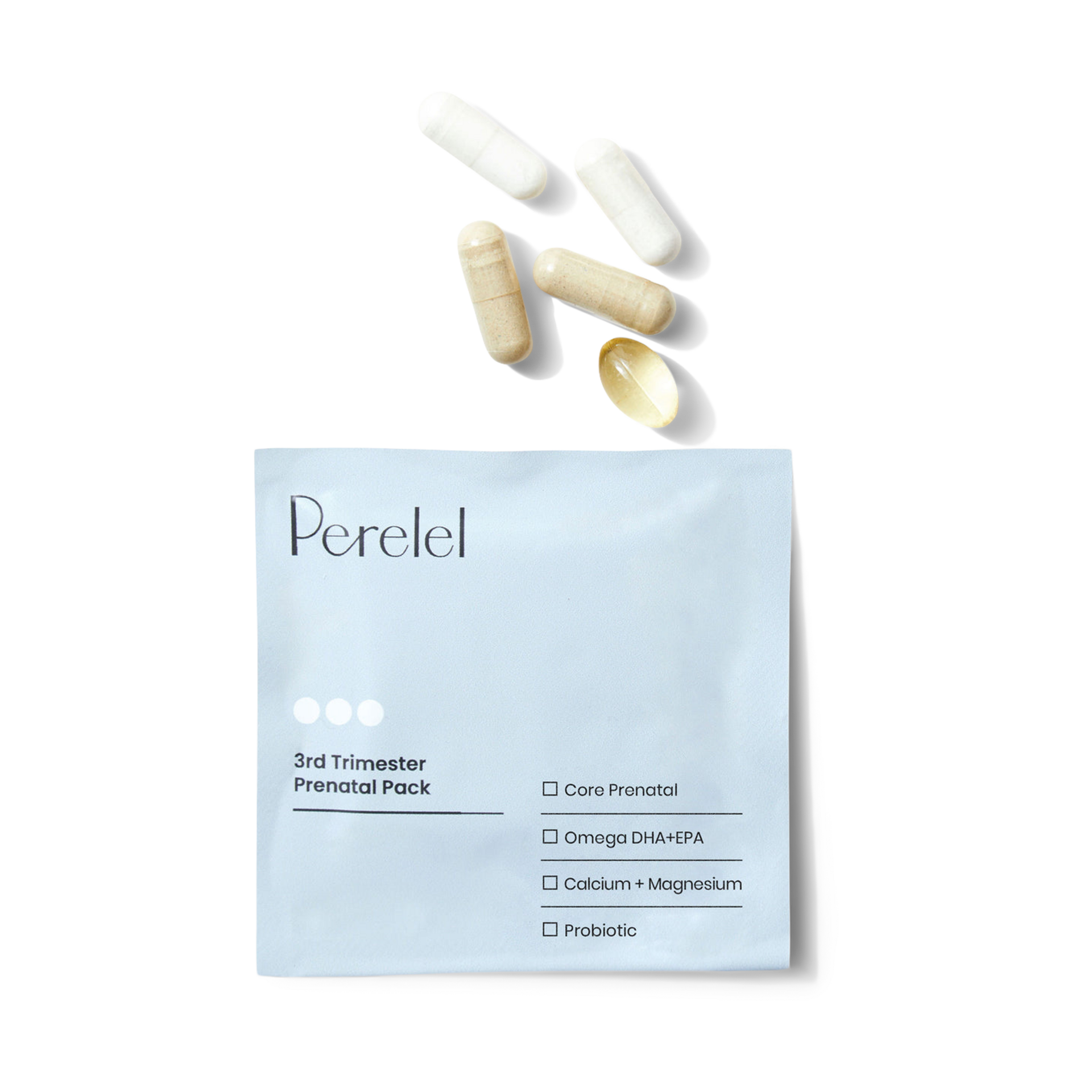 Perelel 3rd Trimester Pack - Prenatal Vitamins & Supplements - 30 ...