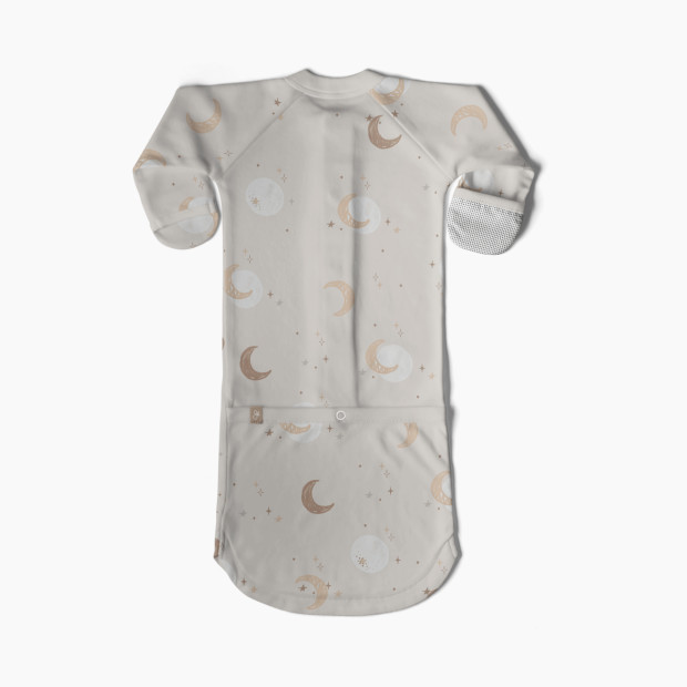 Goumi Kids 24 hr Convertible Sleeper Baby Gown - Luna, 0-3 M.