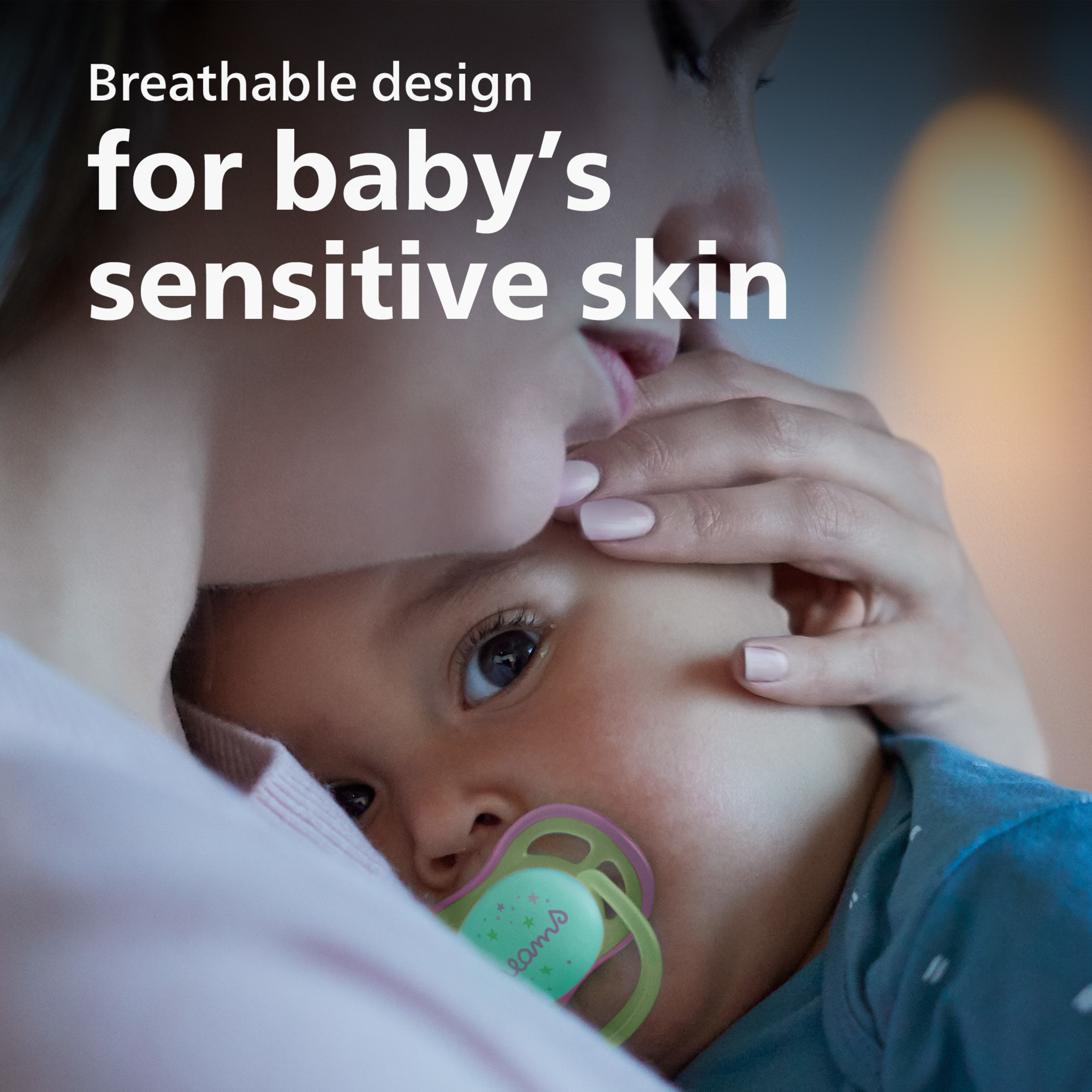 Philips Avent Ultra Air Pacifier, 6-18 Months (4 Pack) - Falling Star/Dreams, 4.