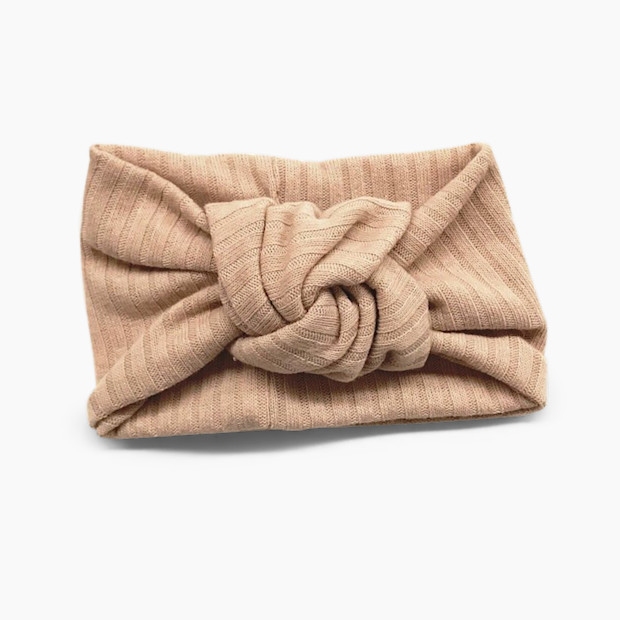 Eyee Kids Turban Headband - Beige, 0-6 Months.