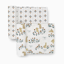 Thumbnail of Bunnies And Tulips