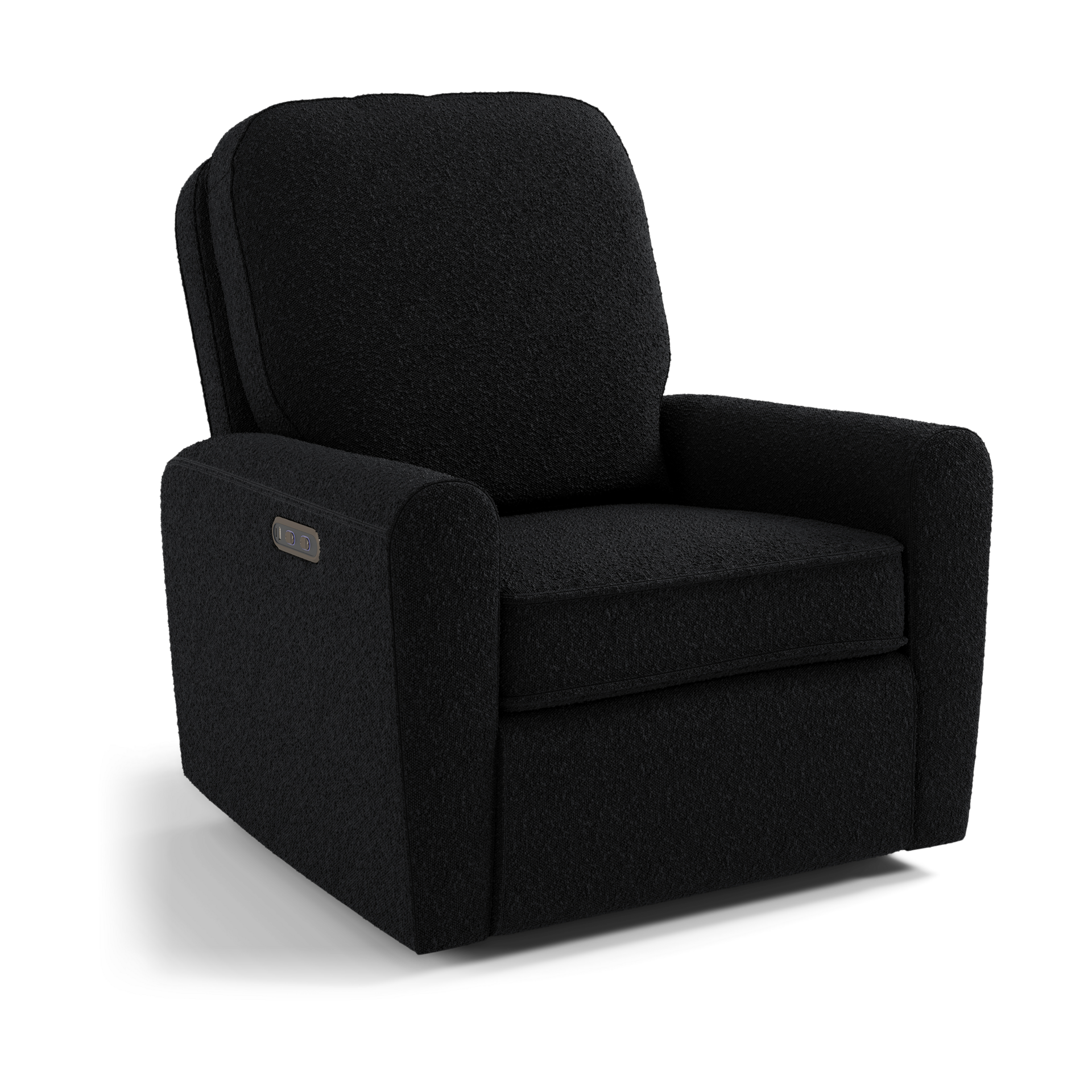 Storkcraft Amalfi Deluxe Power Recliner Swivel Glider.