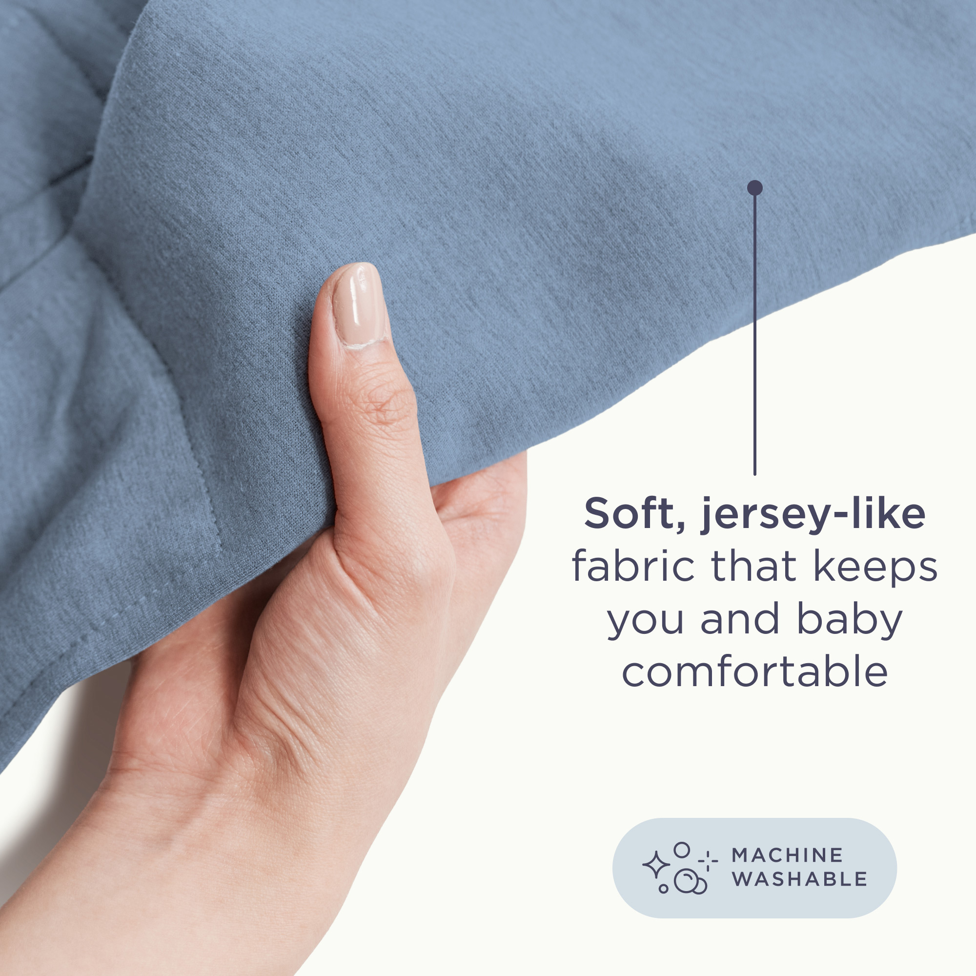 Ergobaby Embrace Baby Carrier - Oxford Blue.