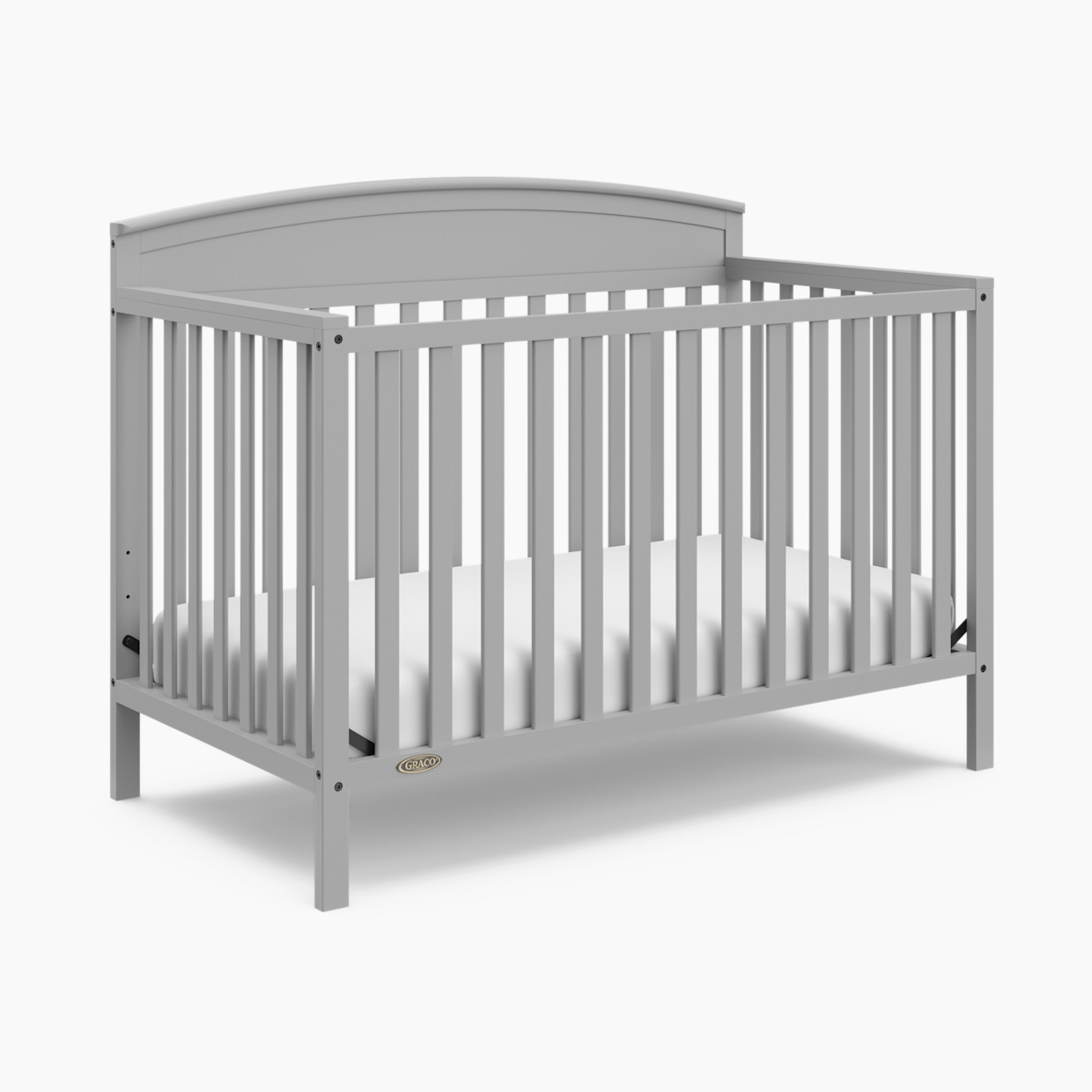 Graco Benton 5-in-1 Convertible Crib - Pebble Gray.