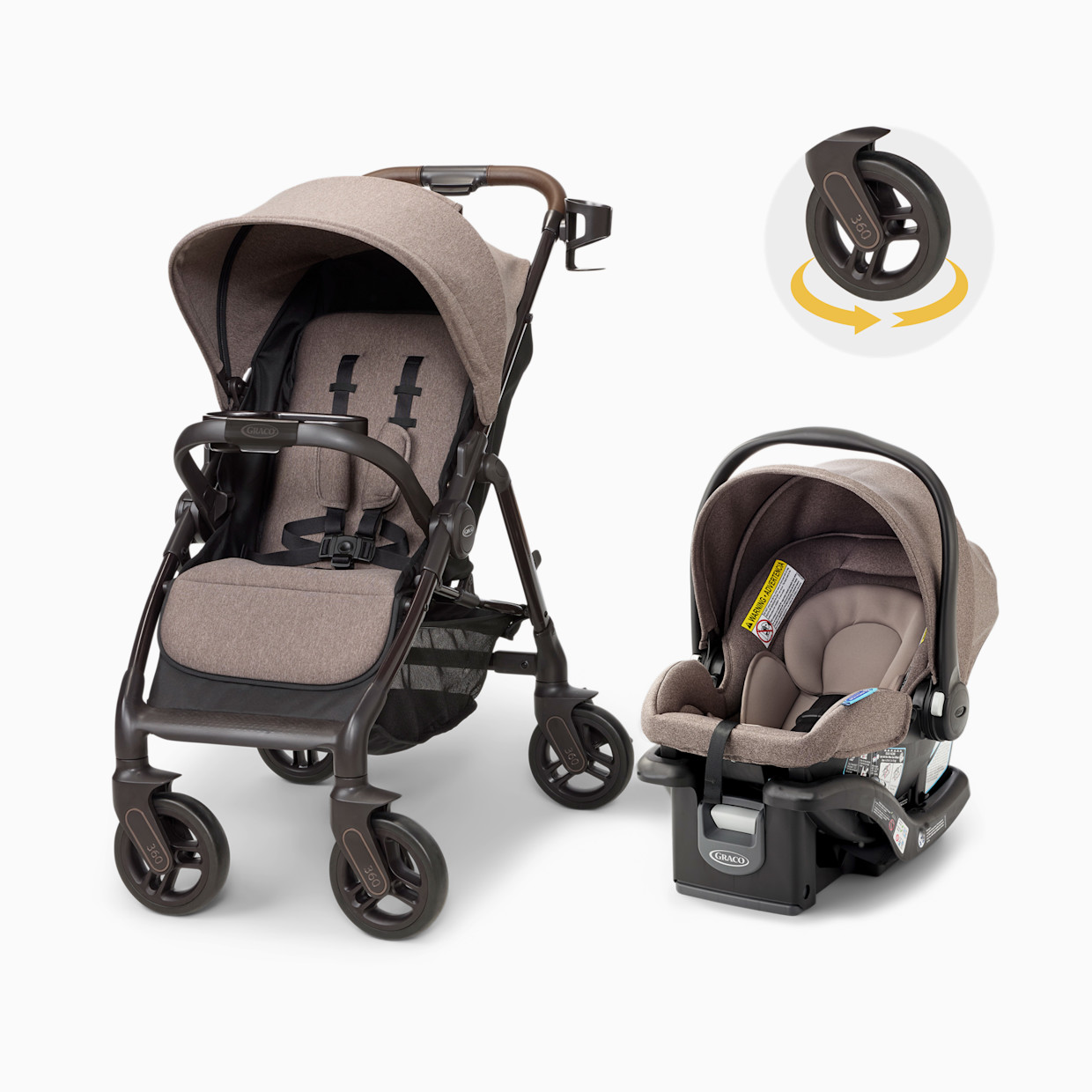 Graco Merge Travel System - Sable.