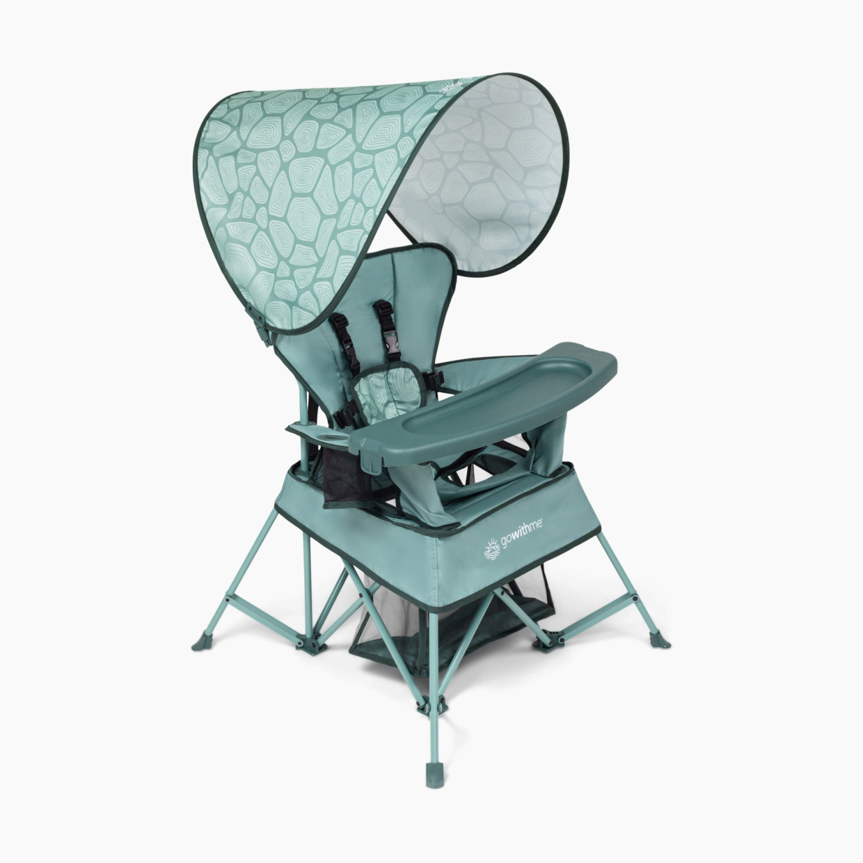 Baby Delight Go With Me Venture Deluxe Portable Chair - Green Garden.