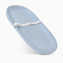 Jool Baby Waterproof Baby Changing Pad - Easy to Clean, Lightweight & Portable - Large Foam Cushion for Comfort (Blue)