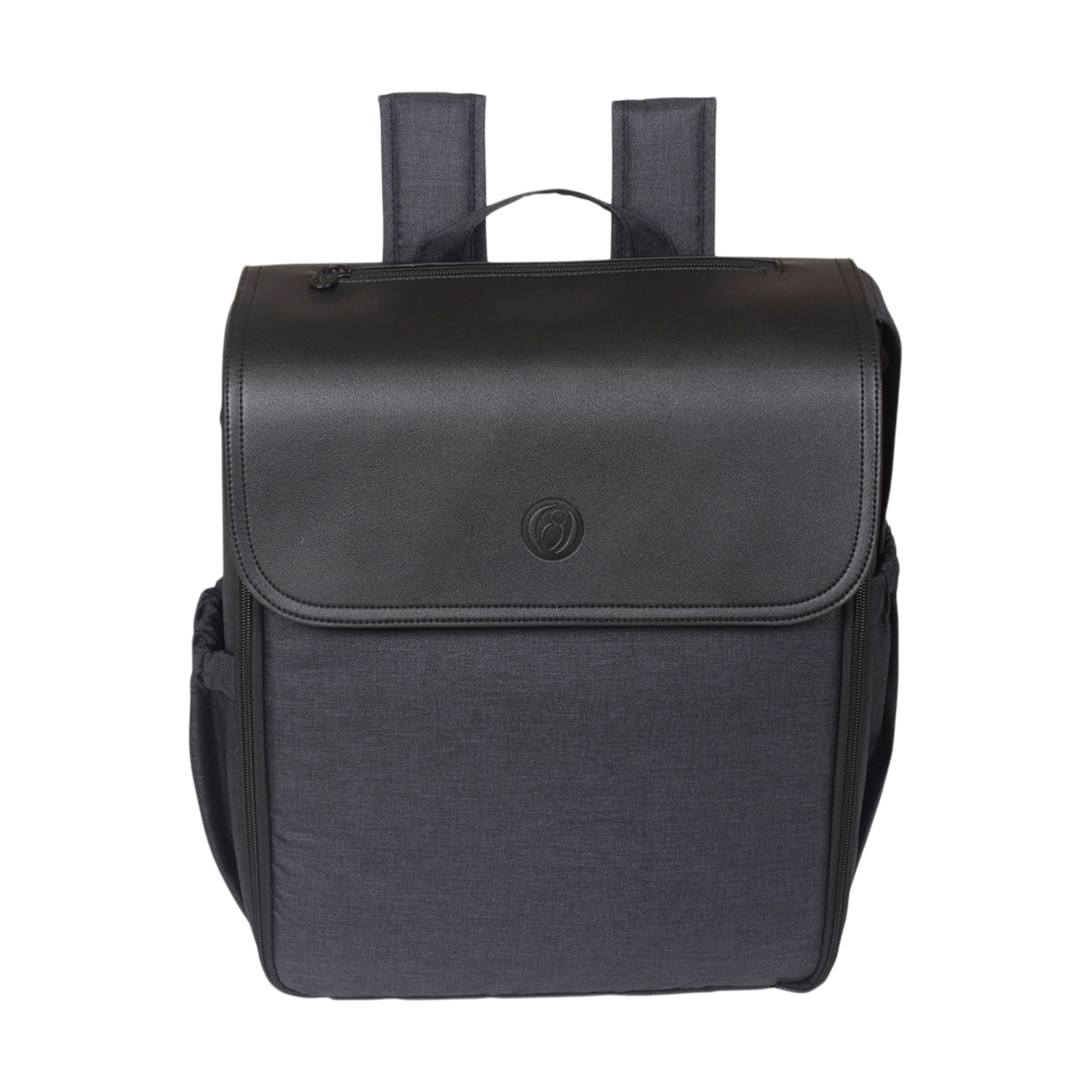 Lulyboo Diaper Bag/Changing Station with Removable Stroller Cady - Black