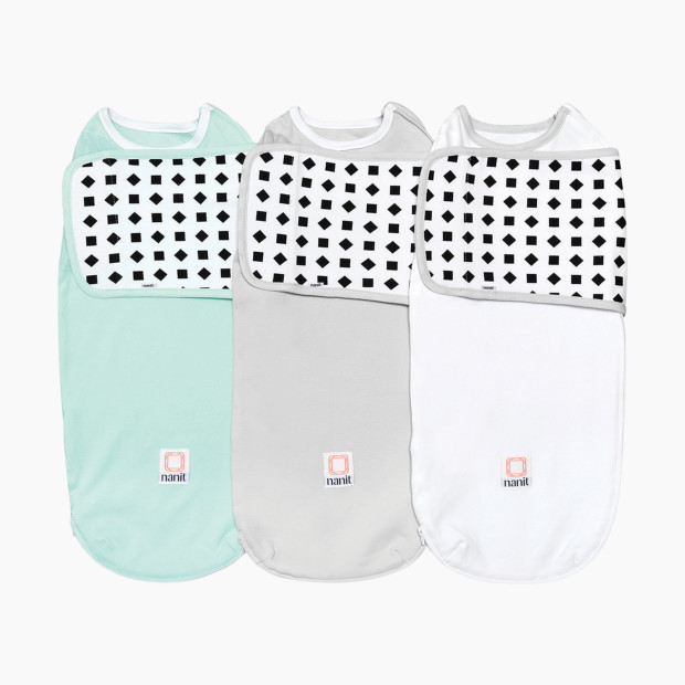 Nanit Breathing Wear Swaddle (3 Pack) - Large (3-6 Months).