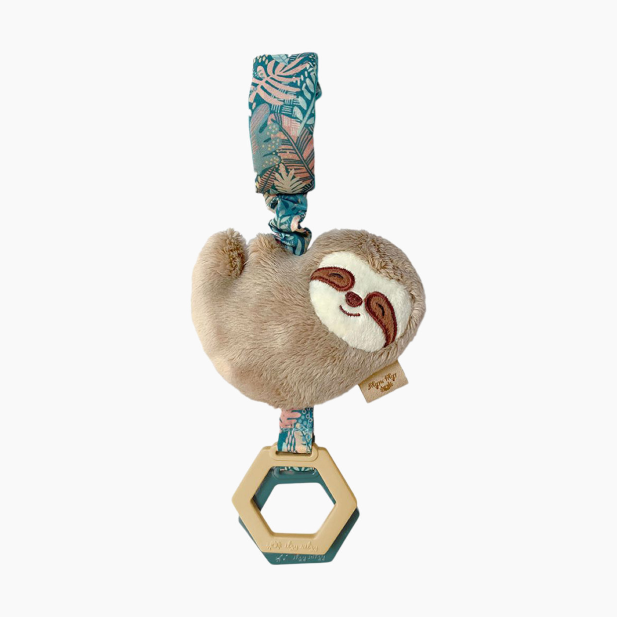 Itzy Ritzy Jingle Attachable Travel Toy - Sloth.
