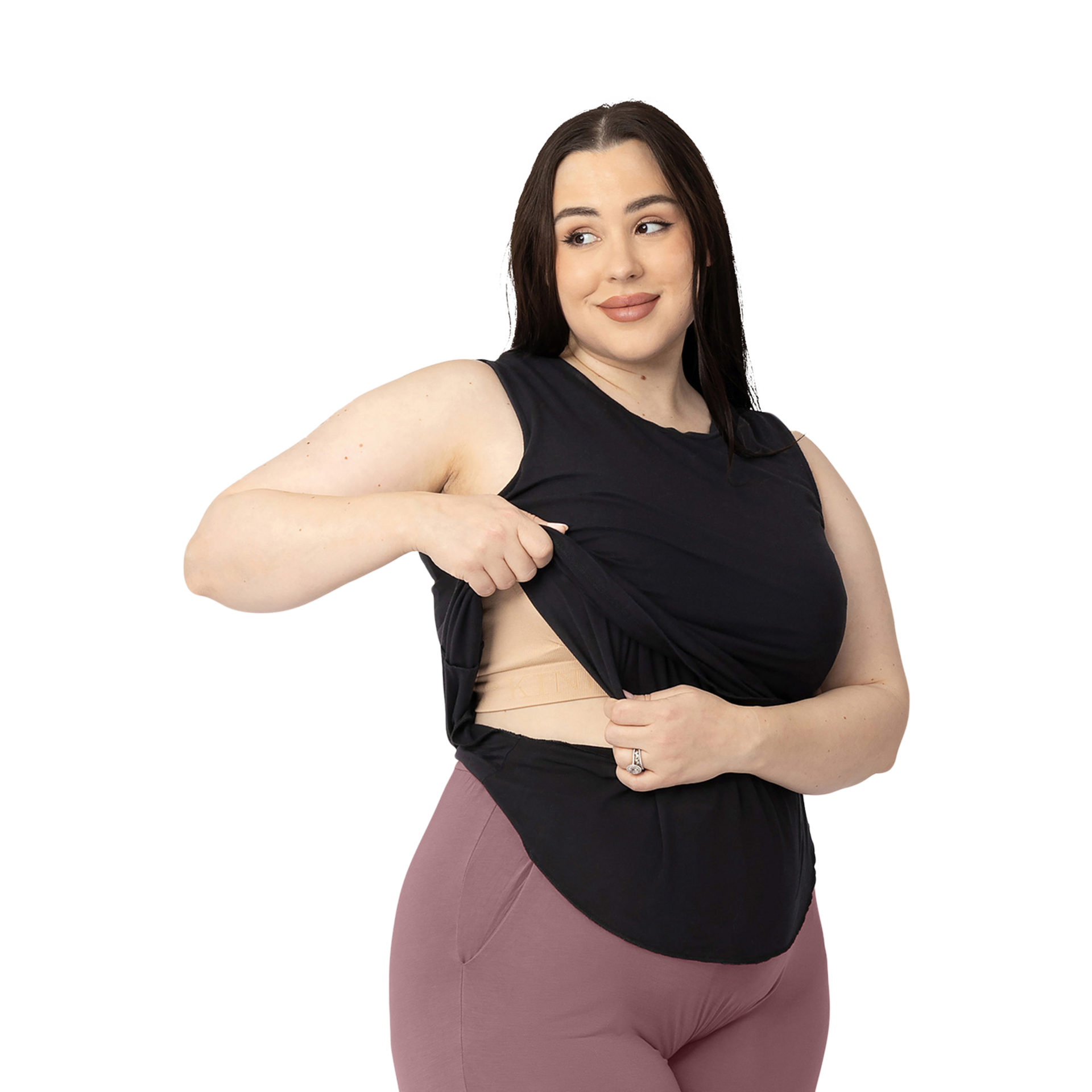Kindred Bravely Bamboo Viscose Nursing & Maternity Tank Top.