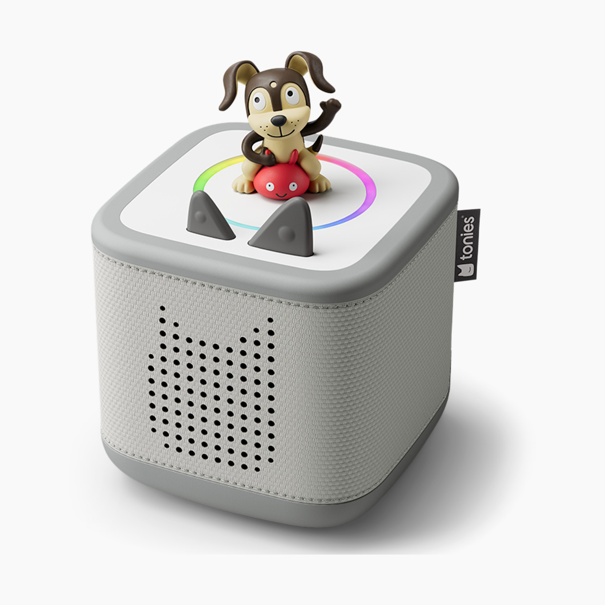 tonies Toniebox 2 Starter Set, Toddler 1+ - Playtime Puppy Toniebox 2 Starter Set -Moon Gray.
